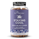Holde cool overgangsalder Kosttilskud til kvinder - Hormonal Hot Flash Relief, Vægt Support, & Night Sweats - Vitex Chaste Tree & Black Cohosh - 60 Vegetar bløde kapsler