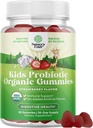 Immunbooster Kids Probiotiske Gummies - Bacillus Subtilis Probiotic for Kids Upset Mavesæk Body Cleanse Immunboost og Colon Detox - Forstoppelse Relief og fordøjelsessygdomme Vitamin Gummy