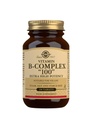 Solgar B- Complex 100 "- 100 tabletter - Energi Metabolisme, Kardiovaskulær sundhed, Nervesystemet Support - Non-GMO, Vegan, Gluten Free - 100 Servere