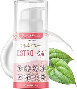 Original Estro- Life Balancing Skin Cream for Womens; Cosmetic Skin Cream med 175mg af Estriol per Container med vitamin A