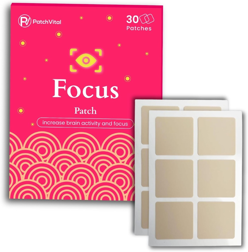 Fokus Patch Note 124; Plant baseret vand resistent Patches (30 Greve)