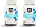 365 af Whole Foods Market, Gummies Probiotic Fiber 2 Bill Blå Hindbær, 60 Greve (pakke af 2)