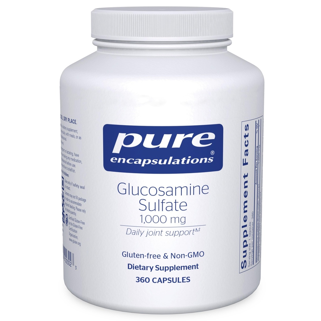 Ren indkapsling Glucosamin Sulfate 1000 mg 1. 000 mg 1. 000; supplement til fælles støtte og mobilitet, brusk sundhed, og Connective Tissue *
