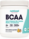 Nutricost BCAA for kvinder (Peach Mango, 30 Servering) - Formuleret specifikt for kvinder - ikke-GMO og Gluten- fri