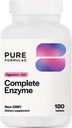 PureFormulas Complete Enzyme Mate 124; Pancreatic Enzymes 1000mg (fuld styrke)
