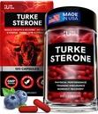 Turkesterone Supplement for mænd - Økologisk Turkesterone Supplement for muskelvækst w / Fadogia Agrestis Pterostilbene