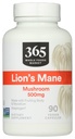 365 by Whole Foods Market, Lions Mane Mushroom 500mcg, Vegan, 90 Greve