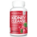 Sundhed Plus Advanced Nyre Cleanse med Cranberry Extract, Gurkemeje Root og CoQ10, Hjælper støtte sund Nyre funktion & Urinary Tract Wellness, 60 kapsler