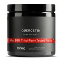 Toniiq Ultra høj renhedsgrad Quercetin kapsler - 95% + Meget renset og biotilgængelig - 1000 mg per servering - 240 kapsler Quercetin supplement