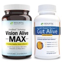 Bright Eyes and Sund Gut Bundle; Lutemax ® 2020, Blåbær, Blåbær, c3g fra Black Currant, Maqui Berry, Saffron, Astaxanthin Buddy 124; Ingefær, Artiskok Leaf, Lakrids Root & Zink Carnosine