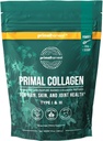 Primal Harvest Collagen Pulver til kvinder eller mænd Primal Collagen Peptider Pulver Type I & III, 10 Oz Collagen Protein Pulver til hår, hud, negle (enkelt, uden smag)