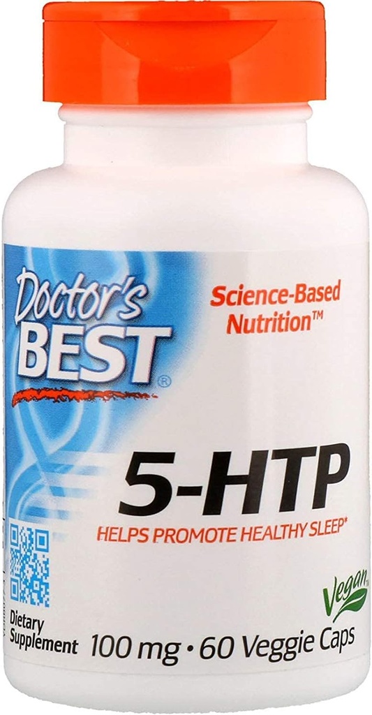 Doctor 's BEST, Best 5- HTP, 100 mg, 60 Veggie Caps