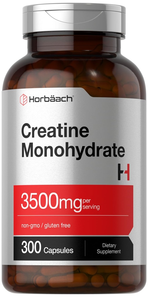 Horbäach Creatinine Monohydrat Kapsler: 124; 3500mg