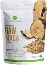 Antler Farms - 100% Pure Organic Raw Maca Powder, 40 Servering, 200g - Vegan, Gluten Free, Sun Tørret, Cold Forarbejdede, Grown Outdoors i centrale Andes i Peru, Certified USDA Organic