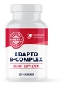 Vimergy Adapto B Complex, 120 Servering - Høj potens med 8 B vitaminer, Rhodiola & Hawthorn Berry - Understøtter Mental Energy, Cognition, Mood - Non- GMO, Kosher, Vegan, Paleo, No Gluten, No Soy