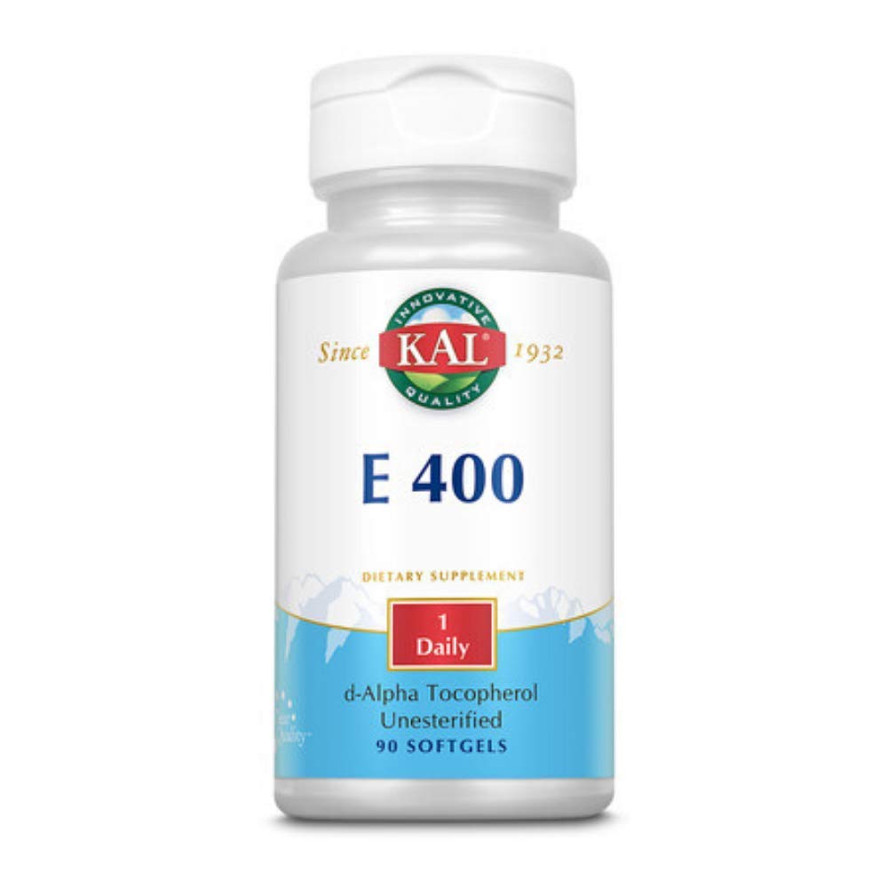 KAL E- 400 D- Alpha Tocopherol 400 IE Softgels, 90 Tæl