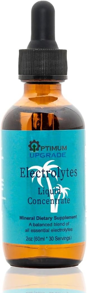 Elektrolytdråber - Sukkerfri hydrering med Magnesium, Calcium, Zink & Trace Minerals, Unflavored (39 Servere)