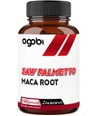 agobi Saw Palmetto Supplement med Maca Root - High Extract Support for Hår Health, Restainful Mood & Energy Support - 150 Veggie Kapsler