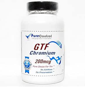 GTF chrom 200mcg / / 200 kapsler / / Pure / / af PureControl kosttilskud