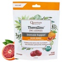 Quantum Health TheraZink Organic Zink Lozenges Echinacea & honning immunforsvar støtte til voksne & børn 12 + Naturligt aromatiseret blod Orange Fast Relief uden eftersmag - 18 Greve