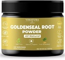Goldenseal Root Powder - 4 oz, 113 Servere * USA Made & Testet * Pure Natural Goldenseal Root Powder supplement