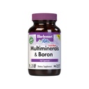 Bluebonnet Multi Mineral Plus Boron Vegetariske Kapsler uden jern, Hvid 90 Greve