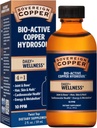 Sovereign Copper Professional 4- in-1 Wellness Support, Joint & Bone, Hår, Hud & Nails, Cardiovaskulær Health & Energy, Bio- Active Copper Hydrosol, 30 ppm, Flydende Twist Top, 2 Fl Oz (59 ml)