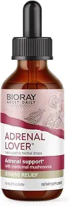 BIORAY Adult Daily Adrenal Lover - 2 fl oz - Traditionel kinesisk Nyre Yin Tonic - Non-GMO, Vegetar, Gluten Free, Alkohol Free
