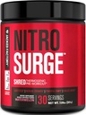 Jacked Factory NITROSURGE Shred Pre Workout Supplement - Energy Booster, Instant Strength Gains, Sharp Focus, kraftfulde pumper - Nitrooxid Booster & PreWorkout Powder - 30Sv, Watermelon