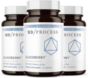 GlucoBerry Maqui Berry Extract med Chrom Picolinate for Blood Health Support - med Biotin og Gymnema Sylvestre - Læge Formuleret - 30 kapsler, 3 pakker