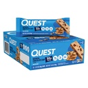 Quest Nutrition Havregryn Chokolade Chip Protein Bars, 20g Protein, 1g Sukker, 5g Net Carb, Gluten Free, Keto Friendly, 12 Greve