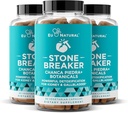 Chanca Piedra Stone Breaker 3- Pack Bundle - Natural Dissolver, Nyre Cleanse & Gallblære Supplement - Afgiftning Urinstof, Flush Urenheder, Clear System - 180 Kapsler