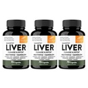 Sandhu 's lever rense Detox & reparation Support Medical 124; 70 Kapsler (pakke af 3) Medicine supplement til leversundhed Medicine Thistle Danelion Root Andrographis med 8 Minerals