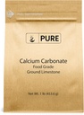 Pure Original Ingredienser Calcium Carbonat (1 LB) Kosttilskud, fødevarer konserverende, Acid Neutralizer