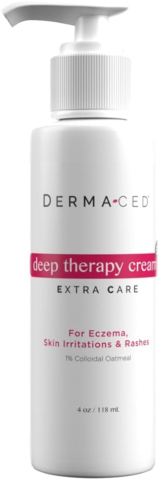 Deep Therapy EC for Fast Eksem, og Psoriasis Support - Uduftende - Indeholder kolloid havregryn, Jojobaolie, lakrids, bivoks, og mere