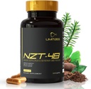 NZT-48 Brain Booster Buddy 124; Nootrop Brain Supplements for Memory and Focus Buddy 124; Premium Natural Energy Supplement med koffein, Phosphatidylserin, Vitaminer B6 & B12, Ashwagandha Buddy 124; 90 Servering