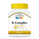 21. århundrede Healthcare, B Complex Plus C-vitamin, tabletter 100 greve (pakke med 1)