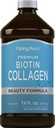 Piping Rock Liquid Collagen og Biotin 16 fl oz