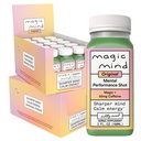 Magic Mind Focus Energy Drink Shots - No Jitters, Stress Relieving, Ashwagandha, Functional Mushrooms, Matcha Green Tea, Vitamin B12, C-vitamin - 2 FL Oz (30 Pack)