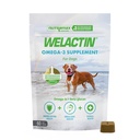 Nutramax Welactin Omega 3 Fiskeolie til hunde, Hud og Coat sundhed supplement, Plus immunforsvar og samlet sundhed, Premium Omega 3 Fedtsyrer, Multivitamin til hunde, Soft Chews, 60 Greve