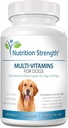 Multivitaminer til hunde, Daglig Vitamin og Mineral Support, Nutritional Hund Kosttilskud til alle hunde racer og størrelser, fremmer immunforsvar i kæledyr, 120 tyggetabletter