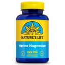Naturens liv Marine Magnesium 500mg • 124; sund fordøjelse & regelmæssighed Formel med Magnesium Hydroxid fra Nordsøen • 124; 100 Vegetariske Caps