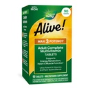 Naturen er i live! Max3 Potency Daily Multivitamin, Methylerede B12 og Folate, Ultra Potency B- vitaminer til at understøtte energi Metabolisme *, 90 tabletter