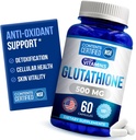 Vi kan lide Vitaminer NSF Certified Glutathione Supplement 500mg - 60 kapsler af Reduceret L- Glutathion til antioxidant & immunforsvar - Fremstillet i USA