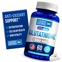 Vi kan lide Vitaminer NSF Certified Glutathione Supplement 500mg - 60 kapsler af Reduceret L- Glutathion til antioxidant & immunforsvar - Fremstillet i USA