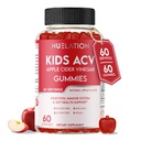 Apple Cider Vincious Gumies for Kids, 60 Servere. Gluten Free, Vegan og Gelatine Free ACV Gummies