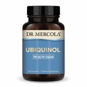 Dr. Mercola Ubiquinol - 100 mg Ubiquinol - Understøtter energiproduktion - Antioxidant supplement - Non- GMO, Gluten- Free & Soy- Free - 30 kapsler (30 servere)