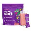 Root 'd Prenatal Multivitamin Powder med 3X Electrolytes - 25 Vitamin & Mineraler, Folate, Jern, Vitamin D3, 7 Superfoods & Probiotika, Sugar- Free Vitamin & Hydration Medic124; 24 Vitamin Drink Mix Pakninger