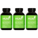 HUM Gut Instinkt Daglig Probiotika til kvinder og mænd, fordøjelsessygdomme, Lactobacillus, Bifidobacterium Strops til immunforsvar, Probiotisk supplement til sund Gut mangfoldighed, 90 kapsler