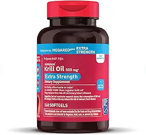 MUNCHIE MIX Extra - Strength Krill Oil, 500 mg (160 ct.)